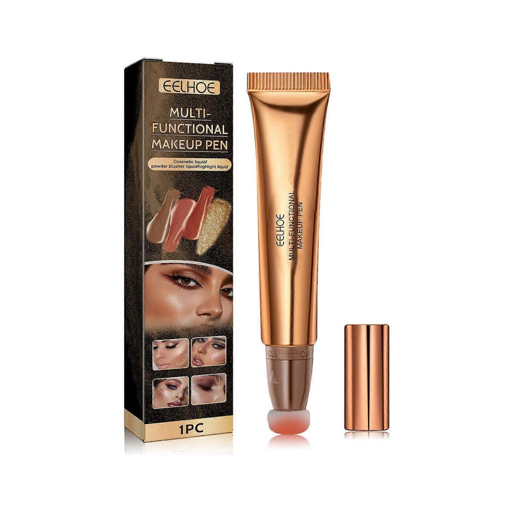 Multifunctional Makeup Pen, Face Light Highlight Natural Three-Dimensional Liquid Contour Beauty Stick
