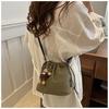 Women's Versatile Large Capacity Crossbody Bag - Japanese & Korean Style with Drawstring