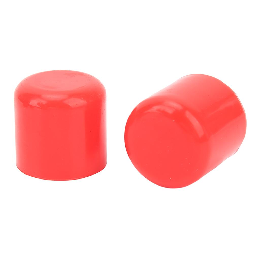 5pcs Silicone Blanking Cap 30mm Flexible Wear Resistant Universal Intake Vacuum Hose Plug Red