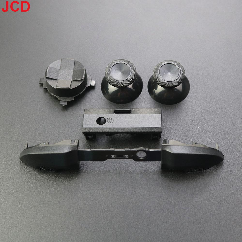 5in1 For Xbox Series X S Controller LB RB Button Strip Middle BaffleStrip Cross Direction Keys Analog Joystick Cap D-Pad Button