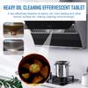 Kitchen Cleaning Tablet Oil Stain Removal Effervescent Tablet Descaling Agent Grease Remover Cleaning For Grill Stove Range Hood