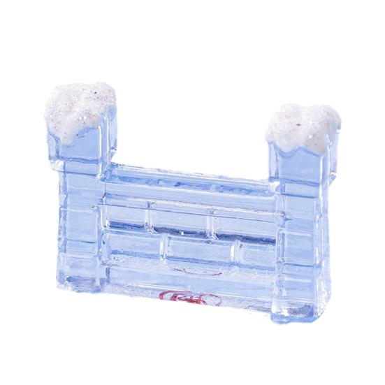 Resin Mini Glacier Figurines Micro Landscape Ornaments B