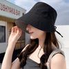 Double-Sided Fisherman Hat Wide Brim Bucket Cap Casual Sun Hat  Women