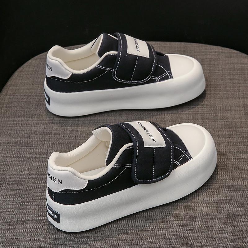 Plátěné boty Dámské Jarní Studentské s tlustou podrážkou Board Shoes Jarní a Podzimní Volnočasové boty TP316