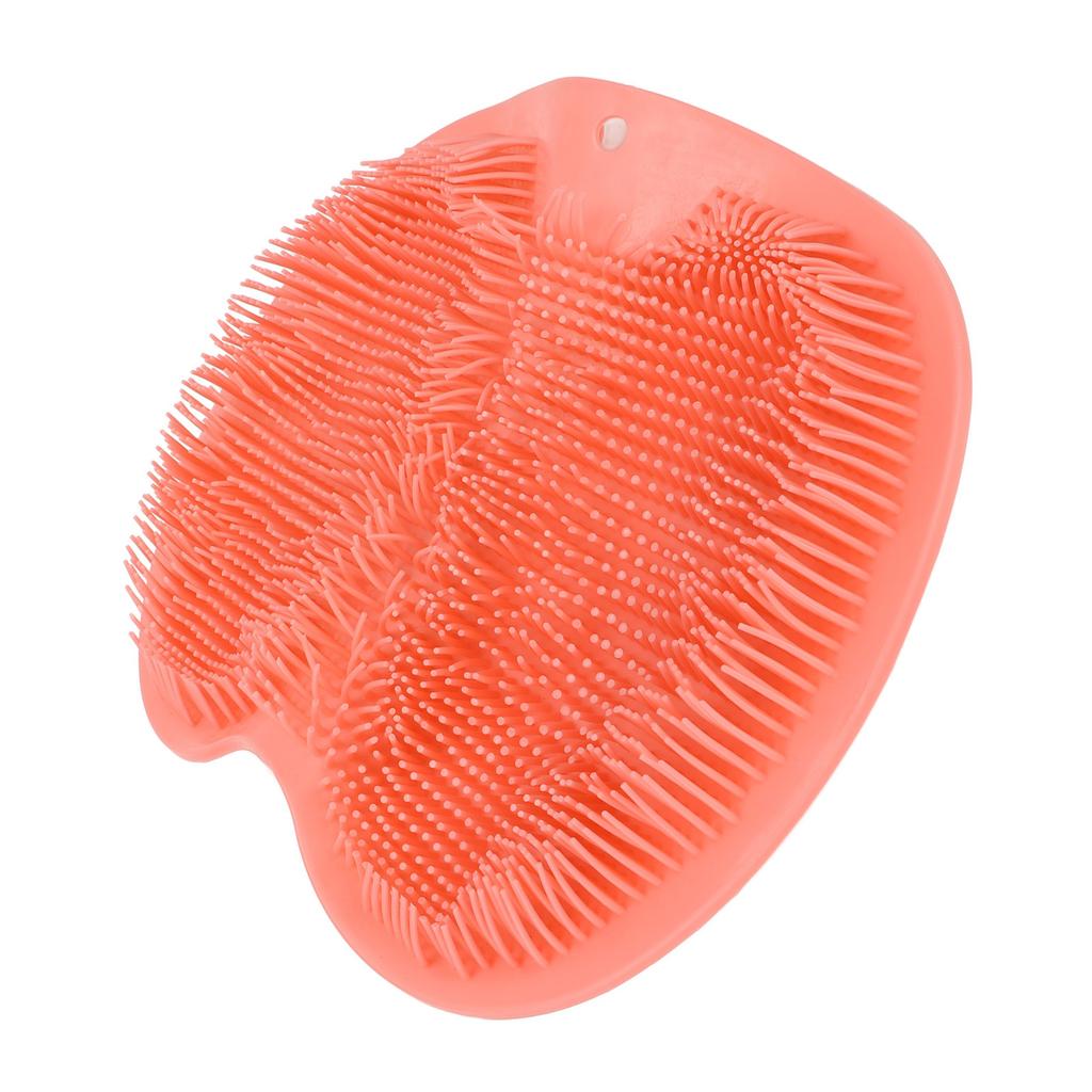 Shower Foot Scrubber Silicone Skid Resistance Shower Foot Massager Mat with Strong Suction Cups for Men Women