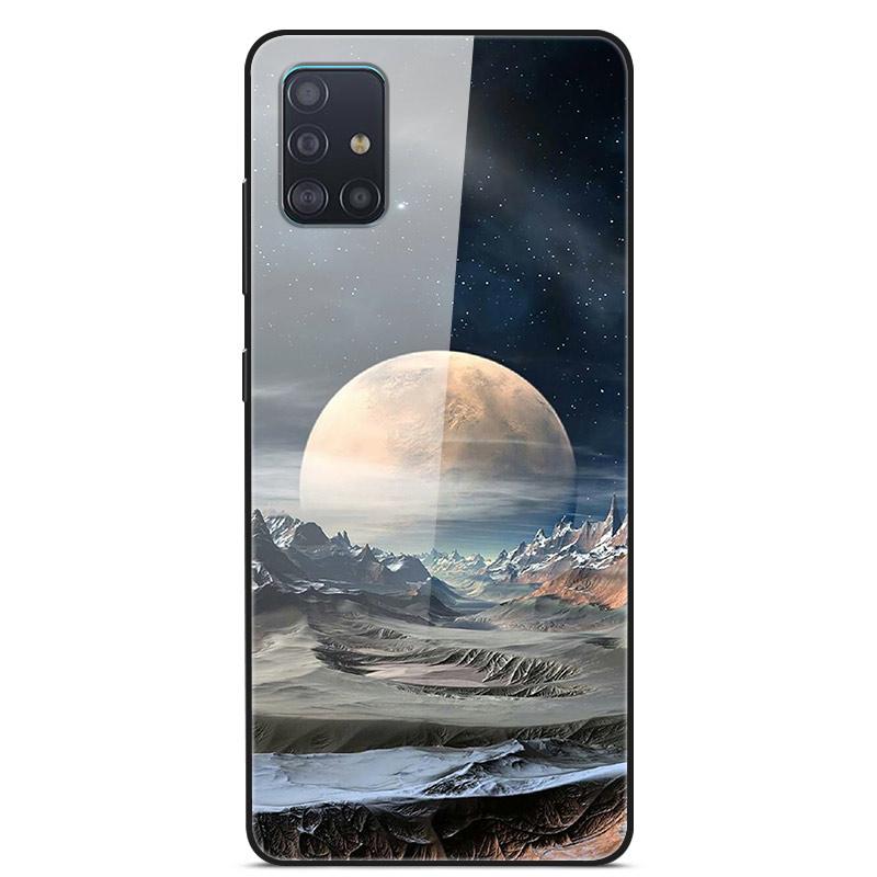 Glass Case For Samsung Galaxy A71 A51 Case A 71 Glass Back Cover For Samsung A51 A31 A71 Case A 51 For Samsung M31s M51 A31 Case