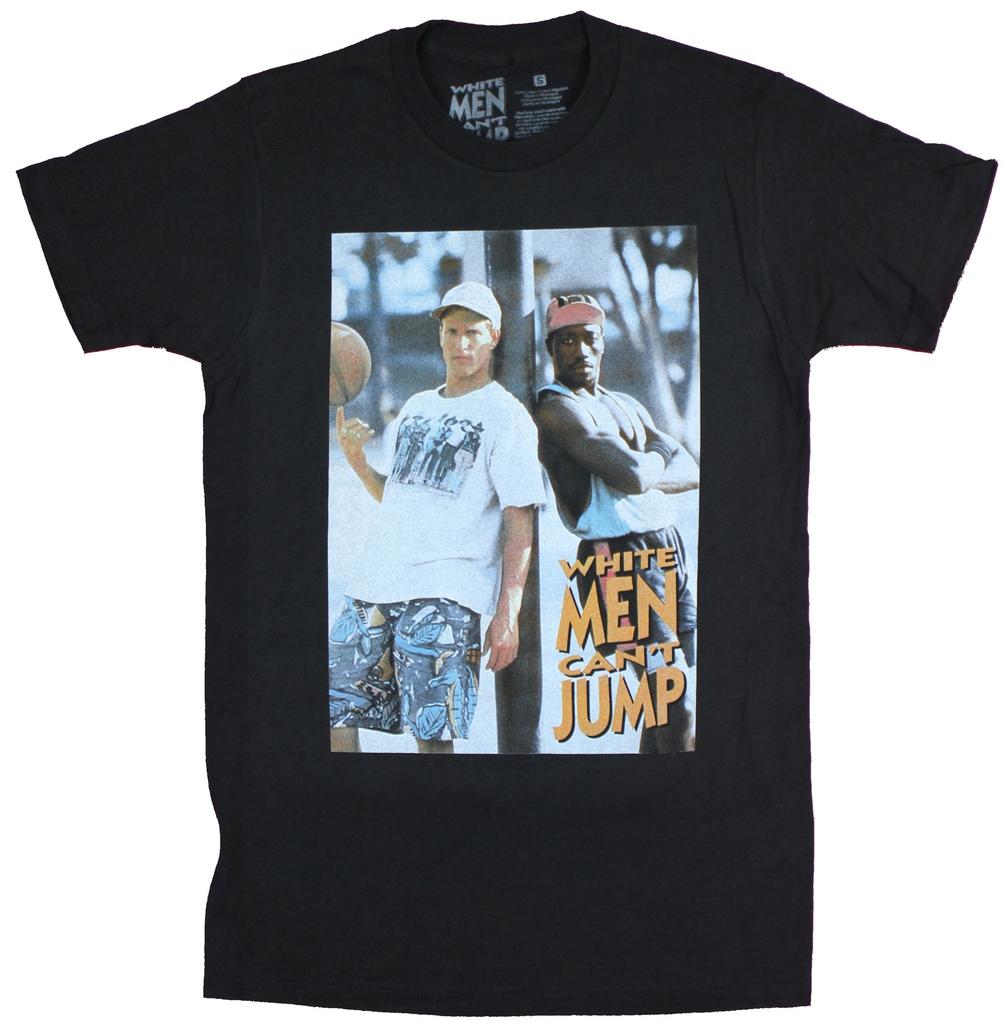 White Men Can't Jump Mens T-Shirt - Billy Sydney Standing Tall Image