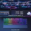 Silent Mechanical-Feel Wired Keyboard & Mouse Set for Gaming and Office