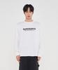 Syupeodeulai Essential Long Sleeve T-Shirt White Sduilaq02Wht