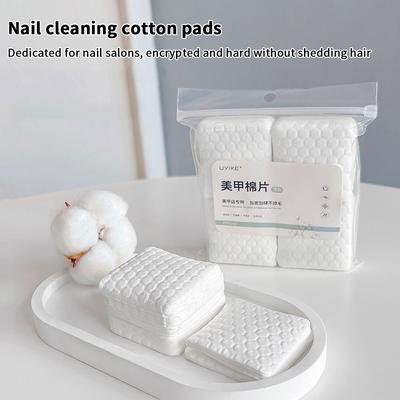200Pcs Nail Cotton Pad Polish Remover Gel Clean Manicure Napkins Lint-Free Wipes Cotton Cleaner Paper Pads Varnish Tool