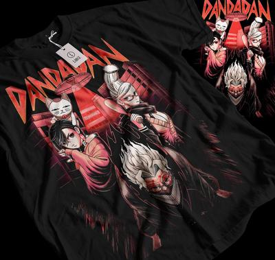 Dandadan T-Shirt Japanisch Anime Manga Geschenk Exklusives Shirt Alle Größen 053
