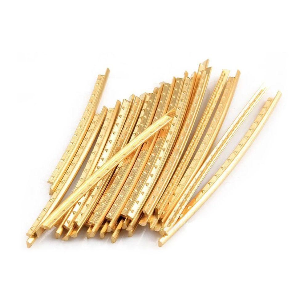 Brass Guitar Brass Fret Wire 2.0mm Guitar Replacement Parts New Fingerboard Frets Classic Guitar