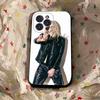 Singer 2hollis Phone Case Black Soft Silicone TPU Phone Case For IPhone 11 12 13 14 15 16 17 Pro Plus Mini Max