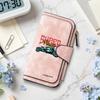 Vintage Car Print Long Wallet Multi Card Holder Portable Fashion Purse 