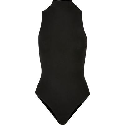 Build Your Brand Womens/Ladies Turtle Neck Sleeveless Bodysuit