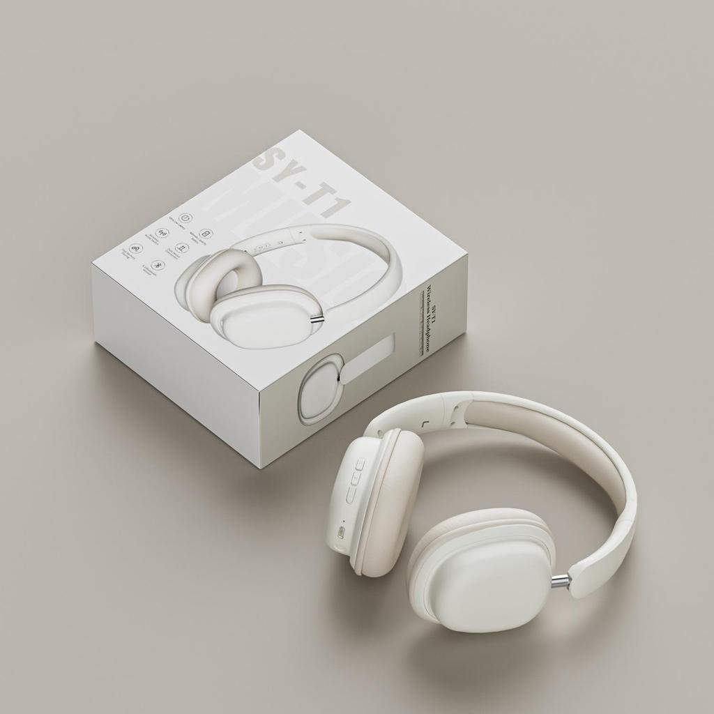 Wireless Bluetooth Gaming Headphones with Detachable Microphone