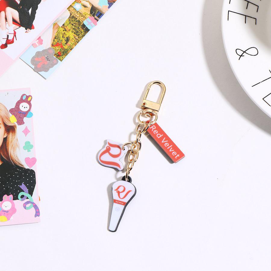 BTS & Blackpink K-Pop Lightstick Keychain Charm