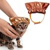 Reusable Pet Shower Cap Adjustable Waterproof Headgear Premium Bath Ear Covers  Dog