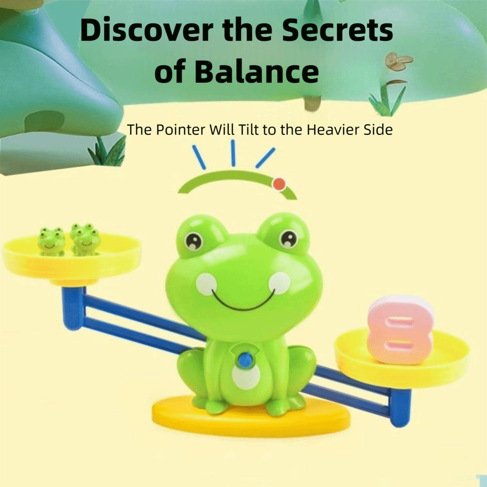 A Set Addition Subtraction Hands Full Game Digital Math Game Enlightenment Frog Balance Toy  Gift