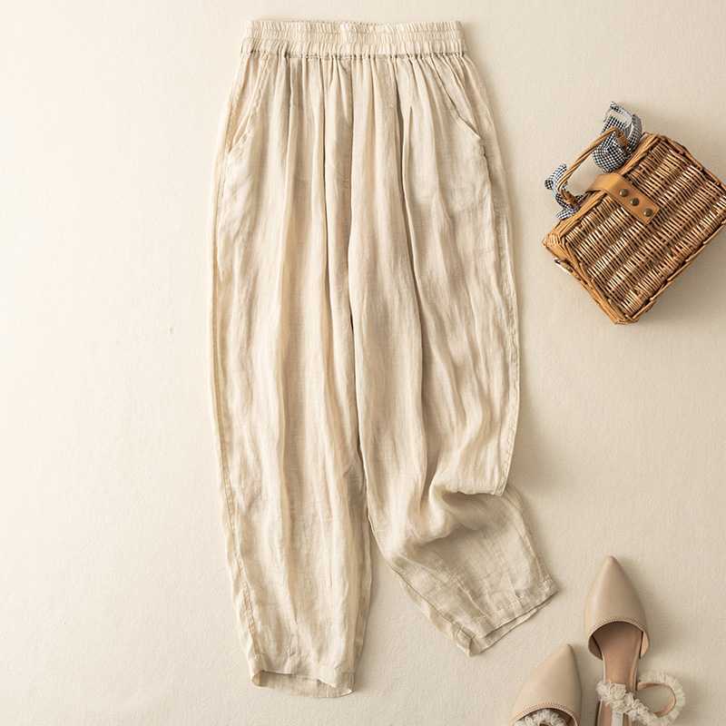 

Женские трикотажные брюки 2XL абрикосовый