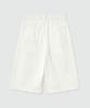 DECET Cotton 2Pleats Shorts Dcpt041Ivory