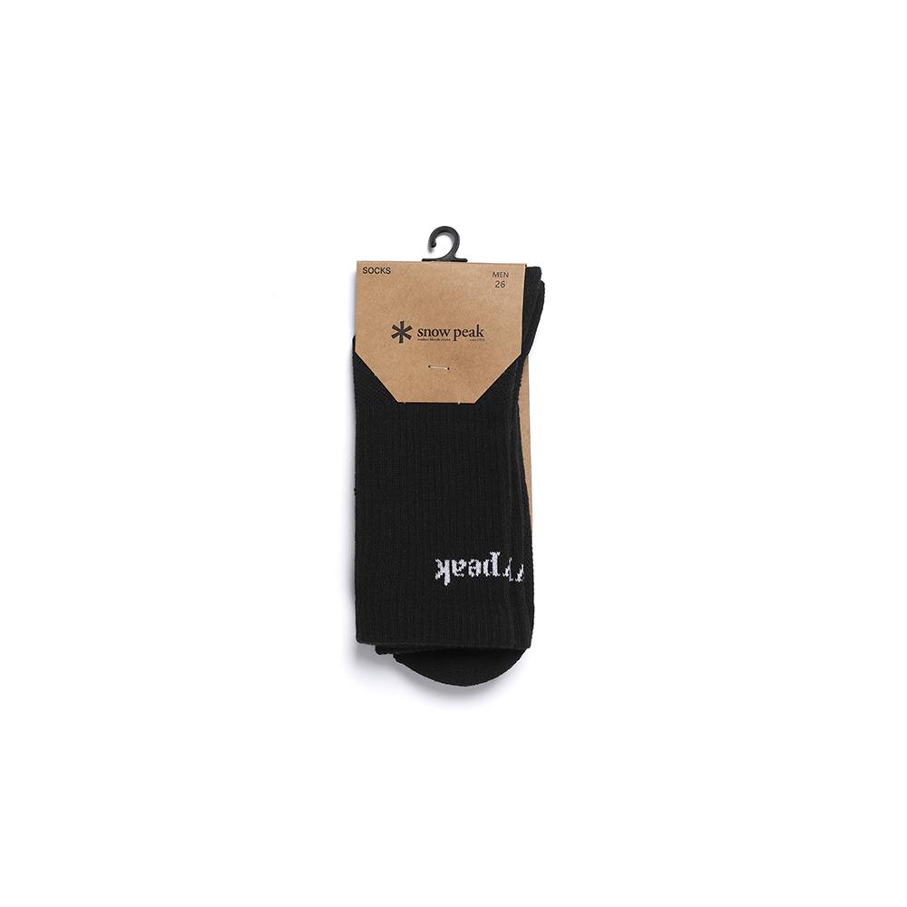 [Snowpeak] Coolmax Socks Black (S25MUTSO89)