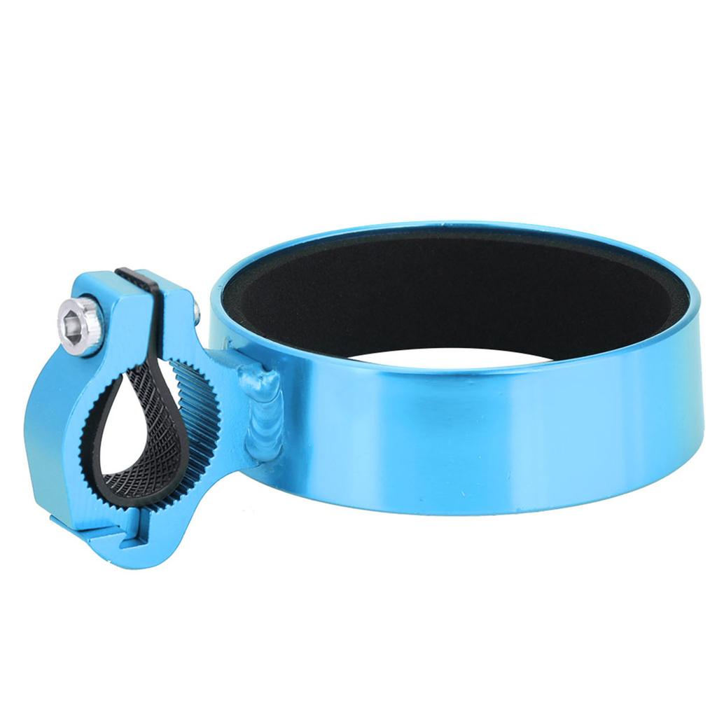 Aluminum Alloy Water Bottle Holder Tea Coffee Cup Cage Cycling Accessory Black