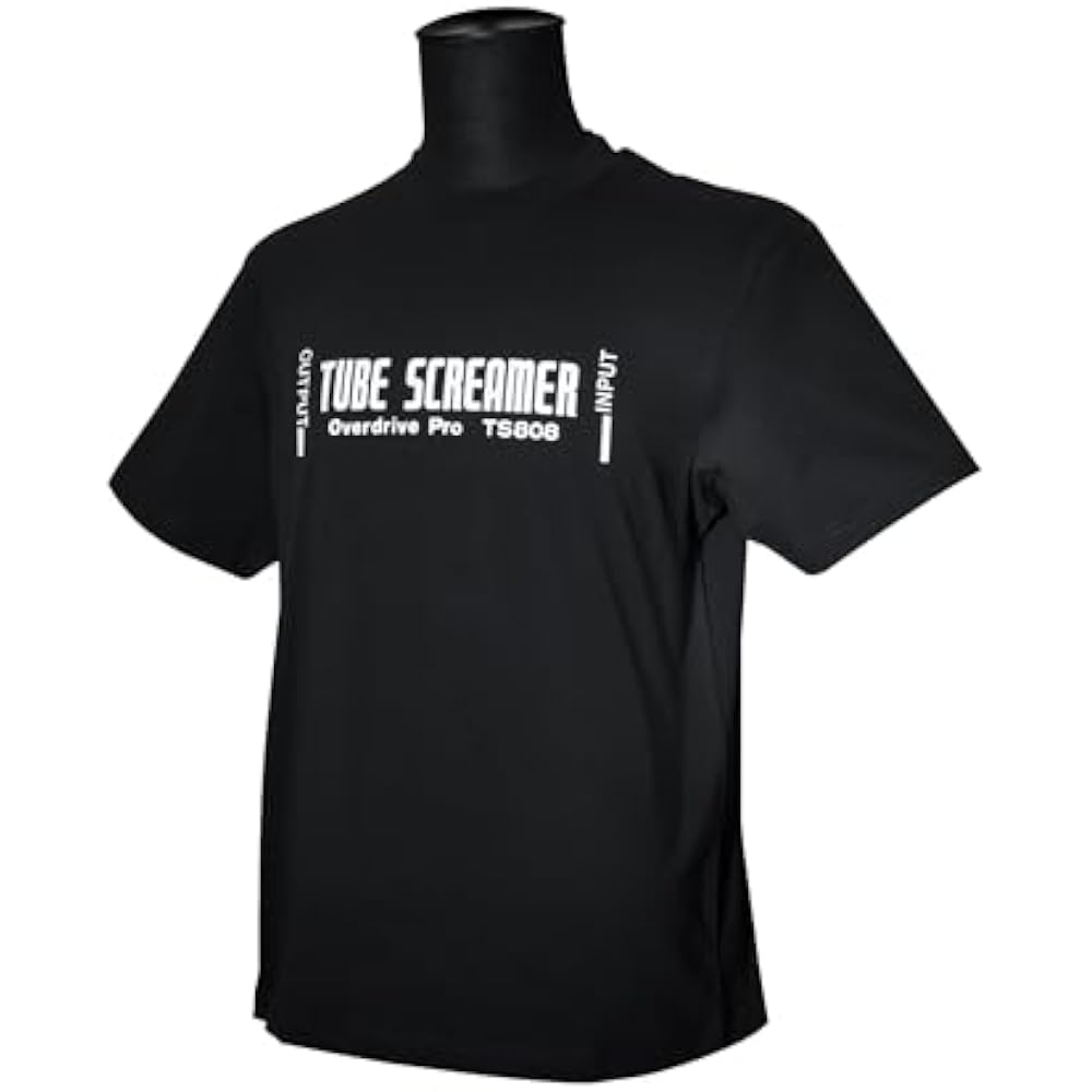 Ibanez (Ibanez) TUBE SCREAMER TS808 Design T Shirt Black Medium Size IBAT013M