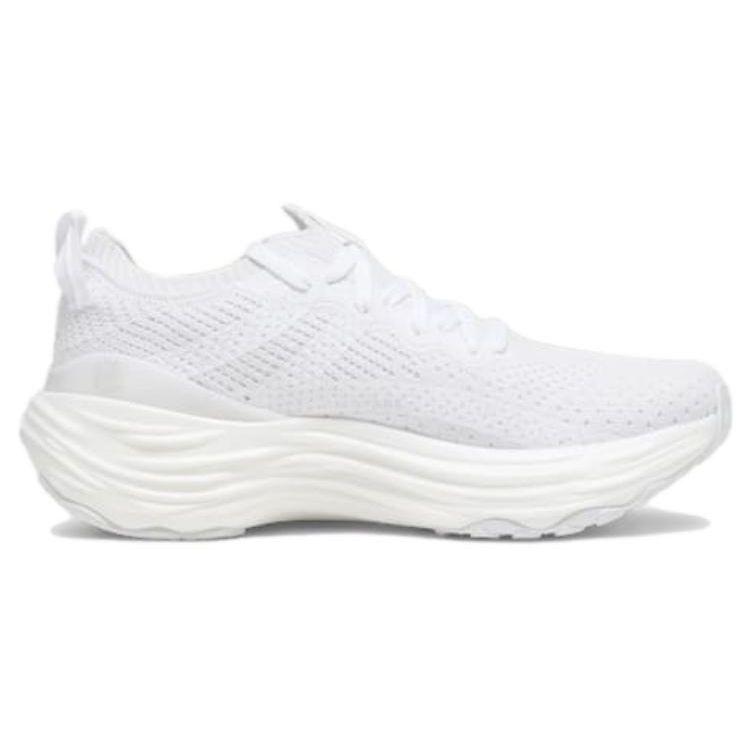 Puma ForeverRun Nitro Knit Bílá Peří Šedá Dámské Tenisky 379140-01