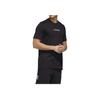 Adidas Logo Front Sports Style Solid Short Sleeve T-Shirt Men Tops Black GD5438