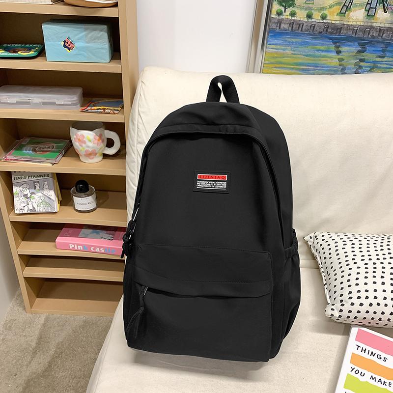 Mochila Escolar para Estudiantes de Gran Capacidad Mochila para Exteriores de Nailon Ligera Mochila de Viaje