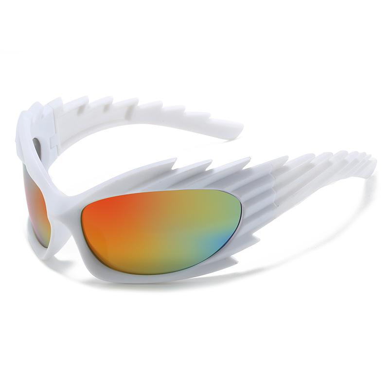 Hedgehog sunglasses, European and American personality funny cycling glasses, trendy Internet celebrity ins sports sunglasses