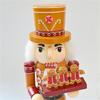 Festival Nutcrackers Soldier Ornament Delicate Christmas Wood Nutcrackers Soldiers Hand Painted Festival Decoration