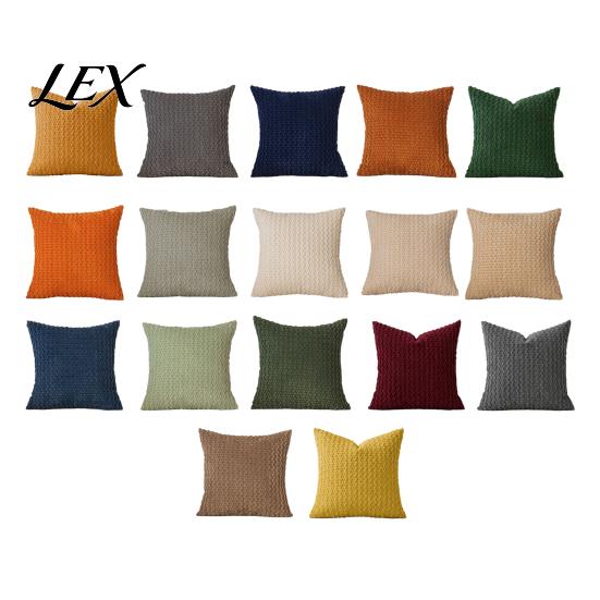 Unique Texture Cushion Cover Solid Color Bubble Pillow Cover, Soft Breathable Throw Case, Modern Minimalist Home Bedroom Pillowcase Decor, Farmhouse