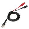 LODESTAR BNC to Alligator Clips Test   Kits BNC to Dual Testing Clip Test  s Probe 50M Ohm  RF Coaxial Cable with BNC