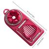 Multifunctional PP Base Egg Cutter 2-in-1 Stainless Steel Wire Pull Egg Cutter for Hanging High-quality Kitchen Accessory Tools