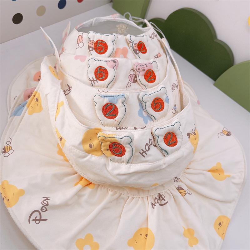 Kids' Cartoon Sun Visor: Breathable Spring/Autumn Sun Protection Hat for Girls