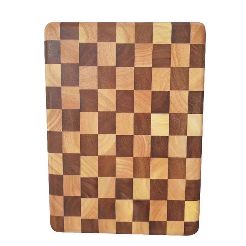 Solid Wood Checkerboard Cutting Board