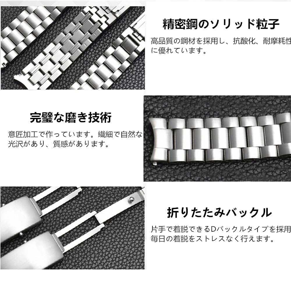 [Nywing] Watch Strap OMEGA 20mm 22mm SEAMASTER Watch Band Omega Strap Metal Strap Stainless Steel Rubber Strap Waterproof D-Buckle Replacement Strap W