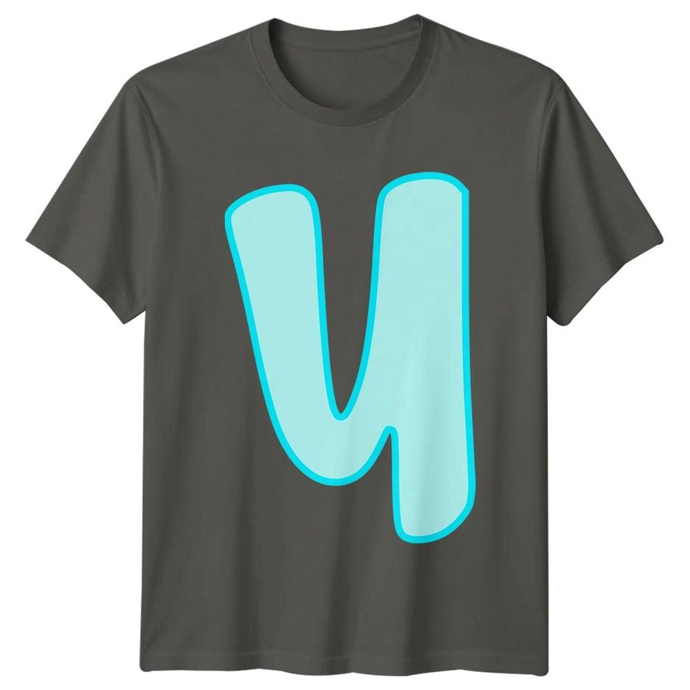 U Initials Alphabet Unisexs TShirt Unisexs Tee Graphic Unisex Initial Top S