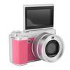 Digital Camera 5K 80MP HD Dual Lens Flip Screen 18X Digital Zoom Autofocus WiFi Video Camera for Travel Photography Pink