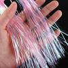 Simulates Tying Flash Tinsel Fish Scale Gliss Glow Strands Corrugated Flash Strands  Saltwater