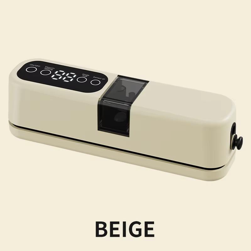 Portable USB Rechargeable Vacuum Sealer - Automatic Food Sealer And Snack Sealing System, Vacuum Sealer with 10pcs Bags