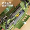 Large Plane Toy Transformed Helicopter Sound And Light Music Multifunctional Track Ejection Military Trolley Boy Gift