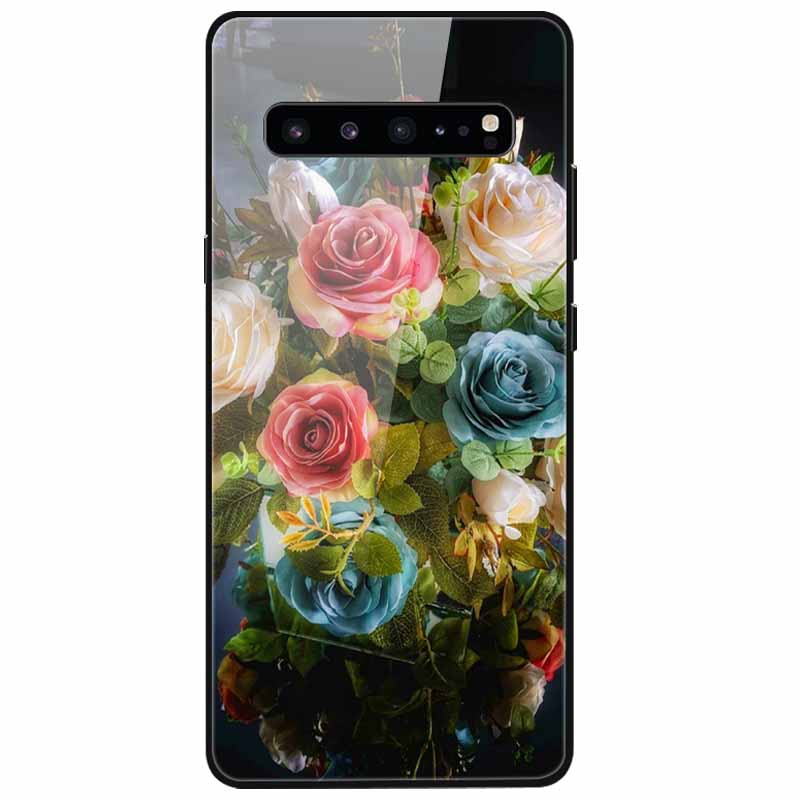 Tempered Glass Case For Samsung S10 / S 10 Plus / S10e Cover Luxury Hard Back Covers for Samsung Galaxy S10Plus S 10e Coque Cool