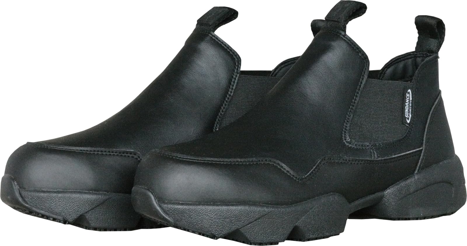 

Sundance CBS-502 Men s Chelsea Boots, Black, Large, Oil-Resistant, Slip-Resistant, Chef s Shoes