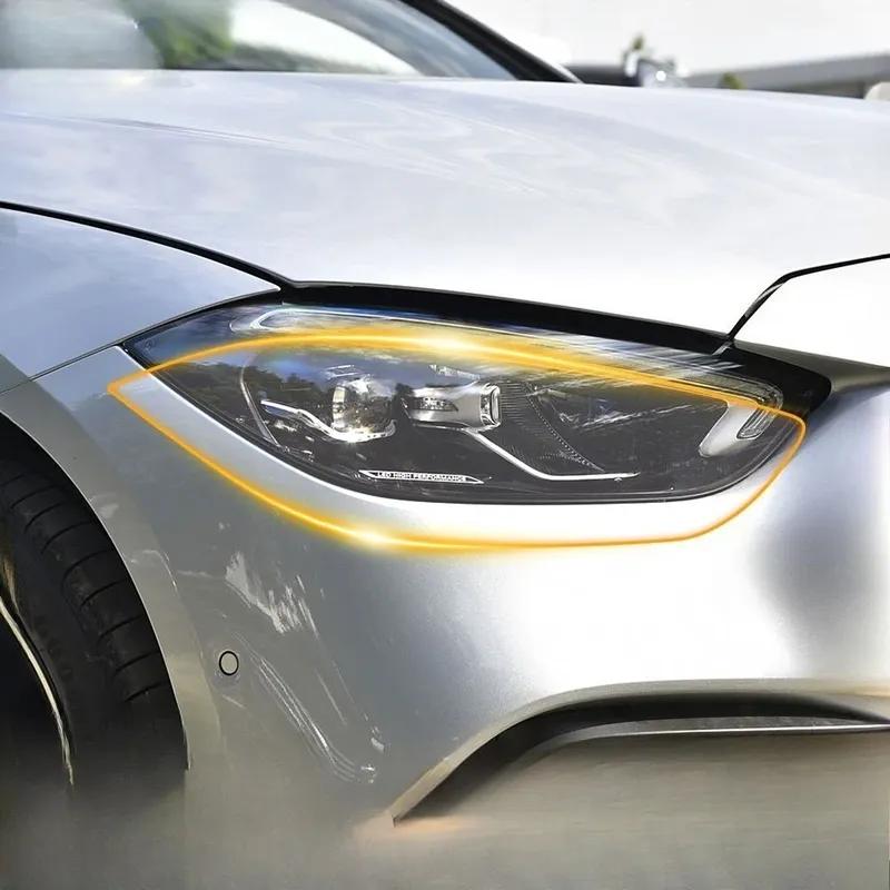 Headlight Rearview Door Side TPU Protection Film For Mercedes Benz C Class W206 Pre-cut Clear PPF Anti-Scratch Cover