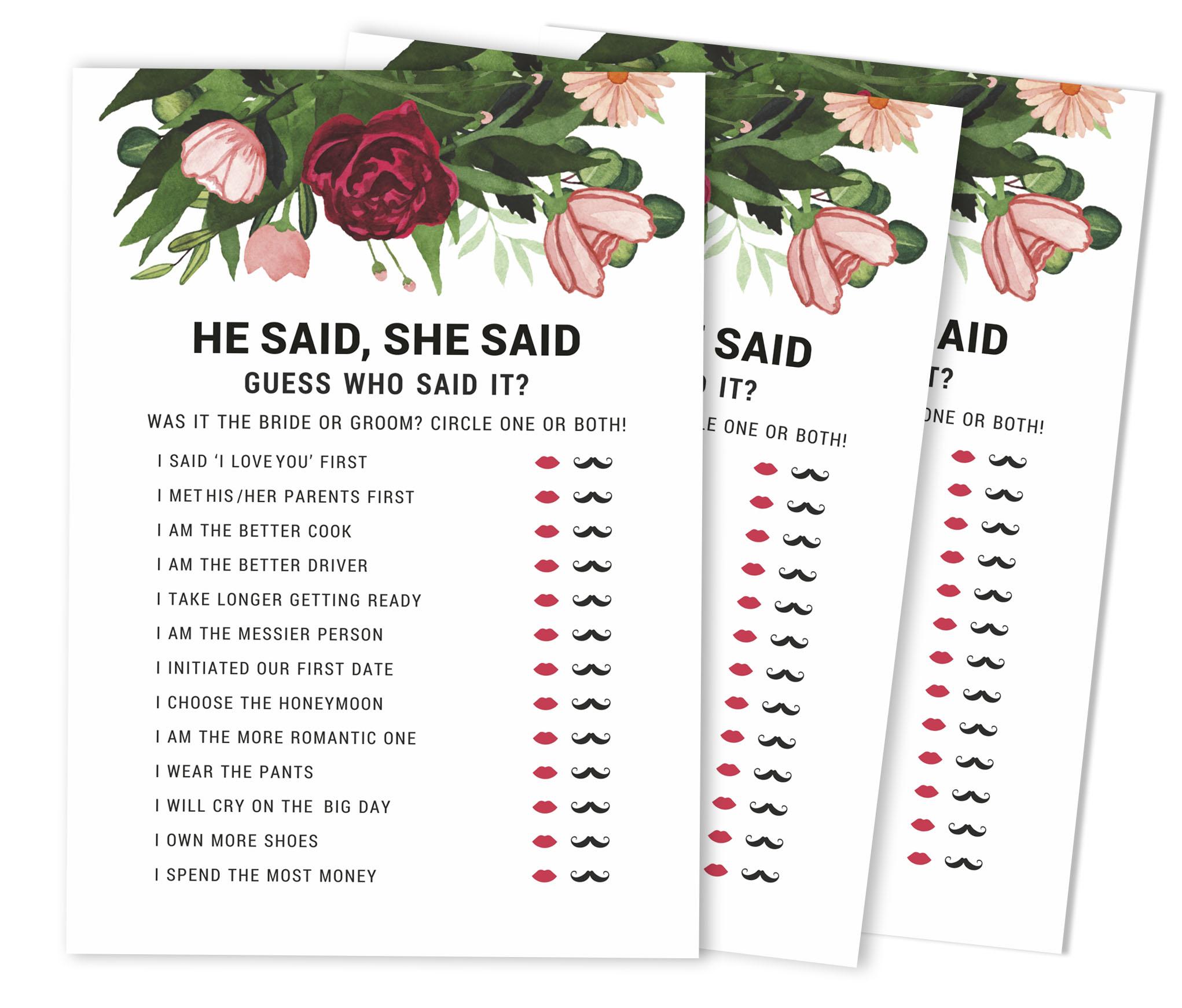 

Inkdotpot Весілля, весілля, дівич-вечір, об’ємний порожній квадрат, заповнення ідей подарунків 50A, квітковий 5 x 7 Inches білий