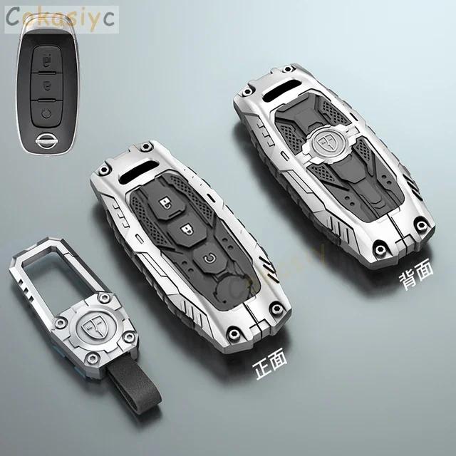 For Nissan Versa Maxima Rogue Armada Sentra Qashqai X-Trail 2/3/4/5Buttons 2022 2023 Accessories Car Zinc Alloy Key Case