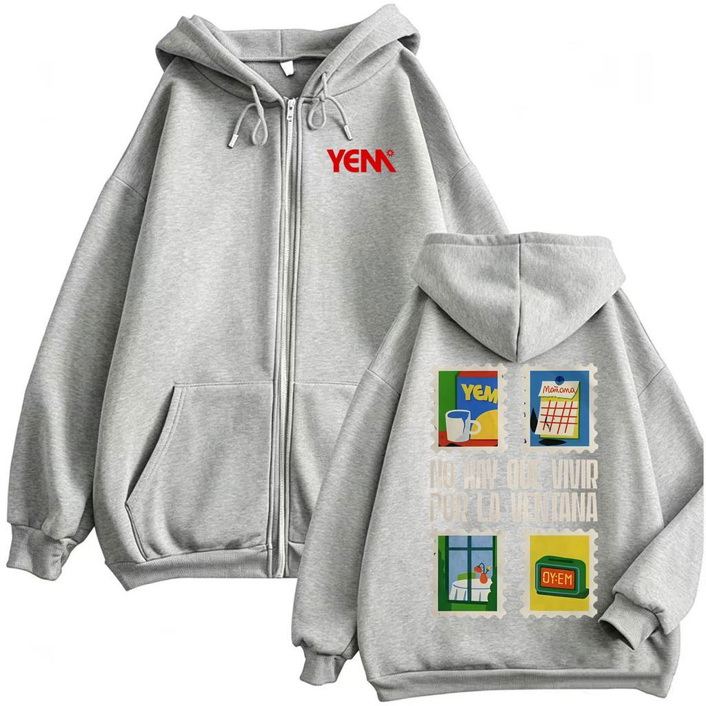Morat Yem No Hay Que Vivr Por La Ventana Sweatshirt Jacket Coats Men Women Bodywarmer Zipper Hoodies Streetwear